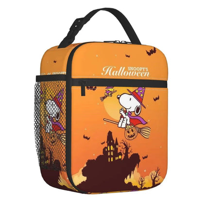 Halloween Snoopy Lunch Bag Picnic Lunch Bag Tote for Students - ChildAngle