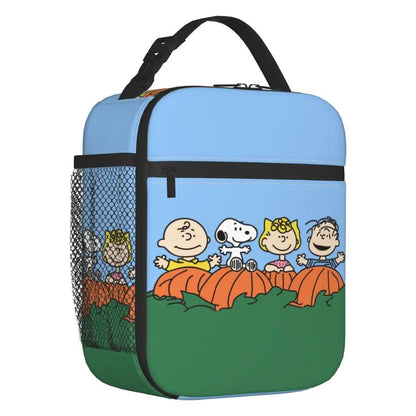 Halloween Snoopy Lunch Bag Picnic Lunch Bag Tote for Students - ChildAngle