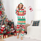 Holly Jolly Hooded Family Christmas Onesies Christmas Tree Candy Canes Gingerbread Snowflake Snowman - ChildAngle