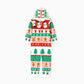 Holly Jolly Hooded Family Christmas Onesies Christmas Tree Candy Canes Gingerbread Snowflake Snowman - ChildAngle