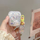 AirPods 4 Transparent Kawaii AirPod Case Sanrio AirPods Case With pendant