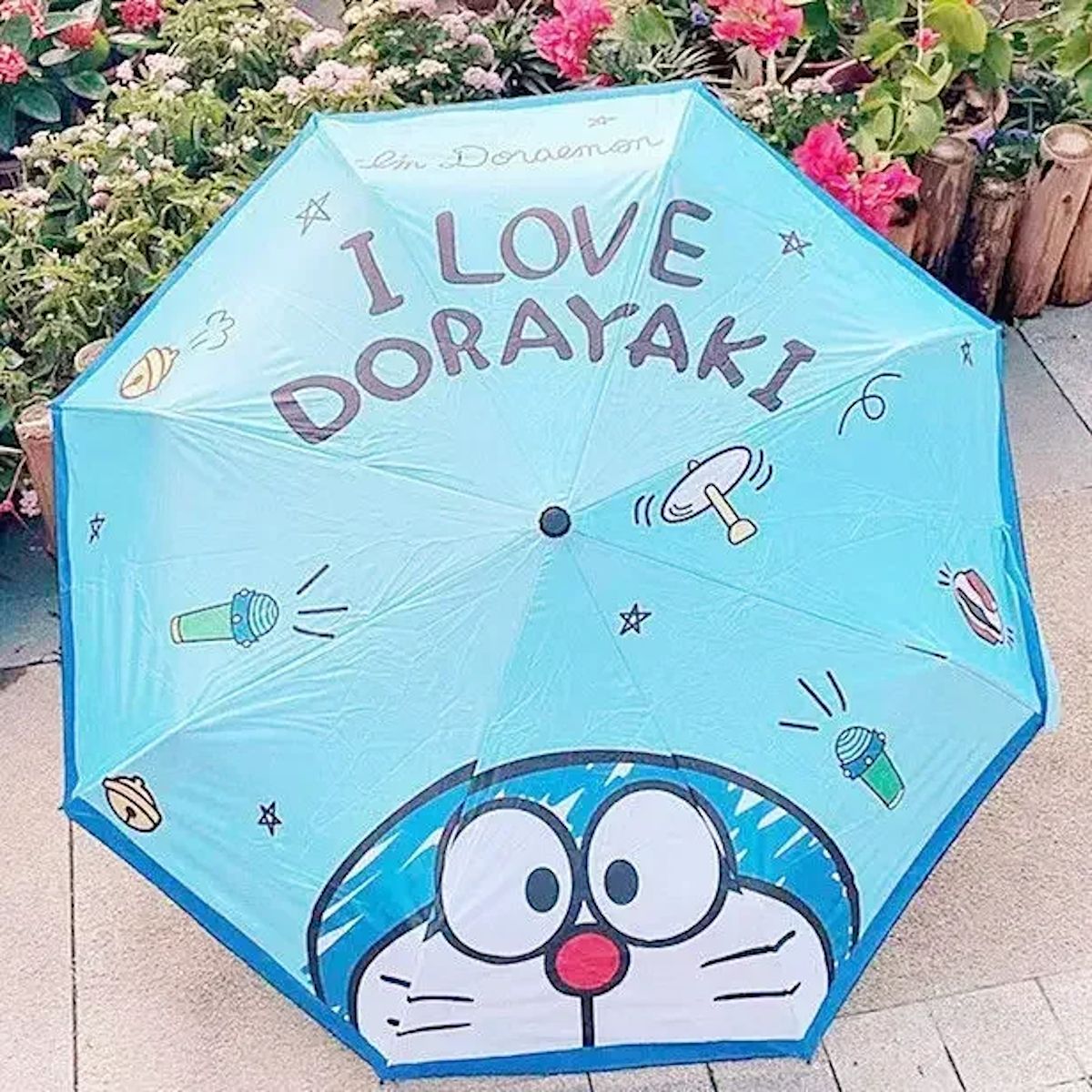 Kids Doraemon Umbrella Automatic Folding Umbrella for Children