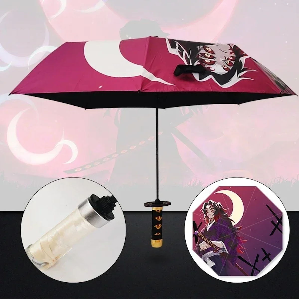 Katana Umbrella for Kids Anime Samurai Umbrella for Children - ChildAngle