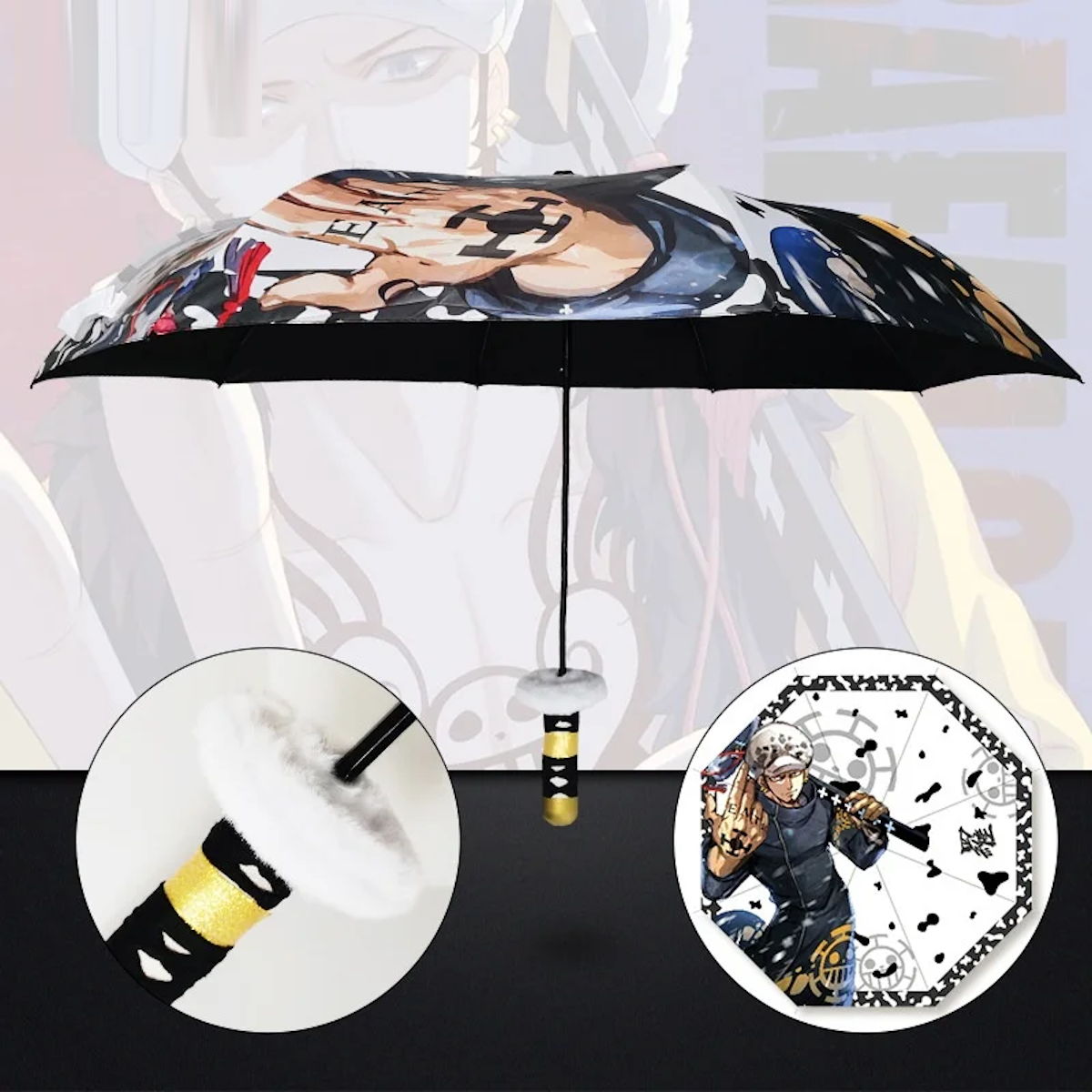 Katana Umbrella for Kids Anime Samurai Umbrella for Children - ChildAngle