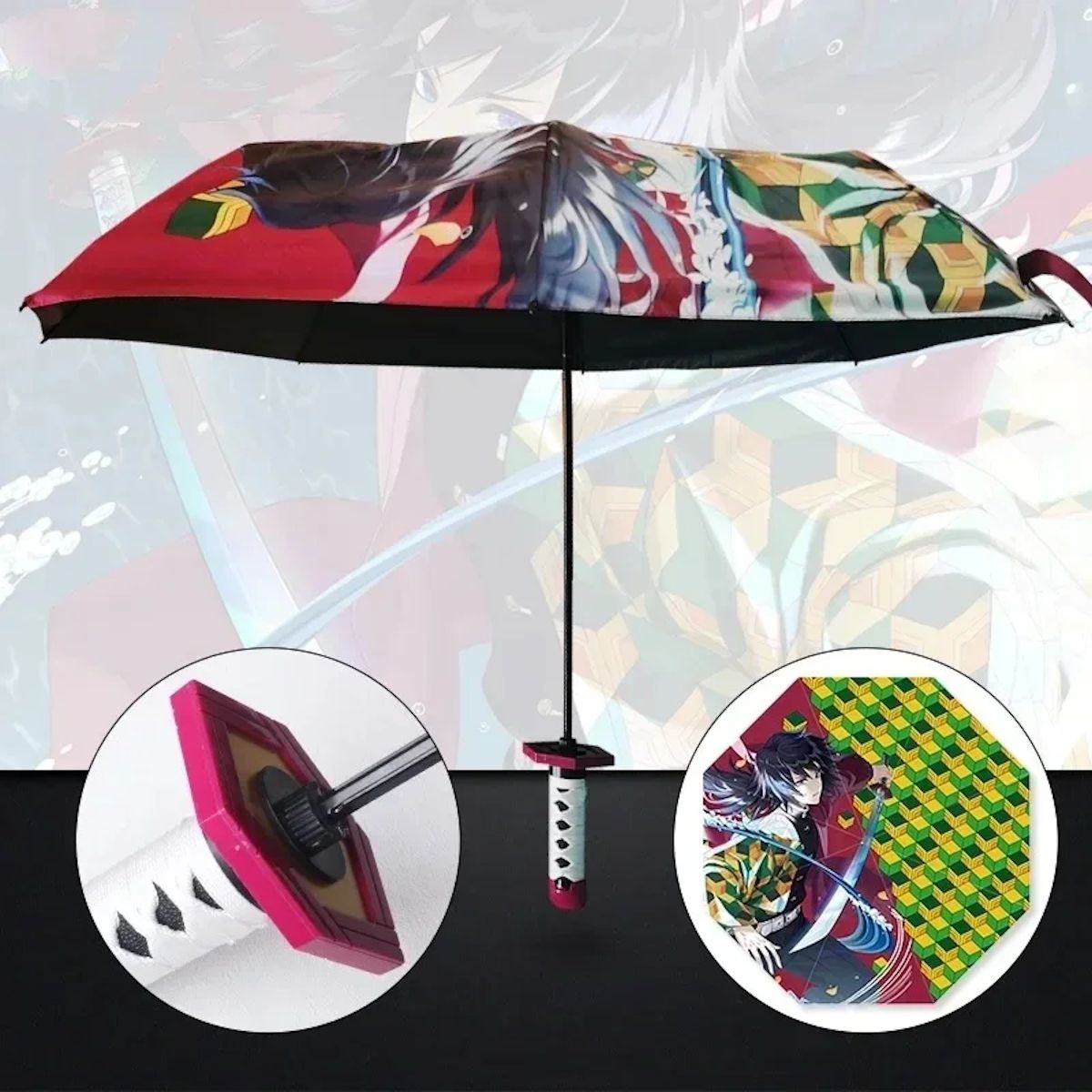 Katana Umbrella for Kids Anime Samurai Umbrella for Children - ChildAngle