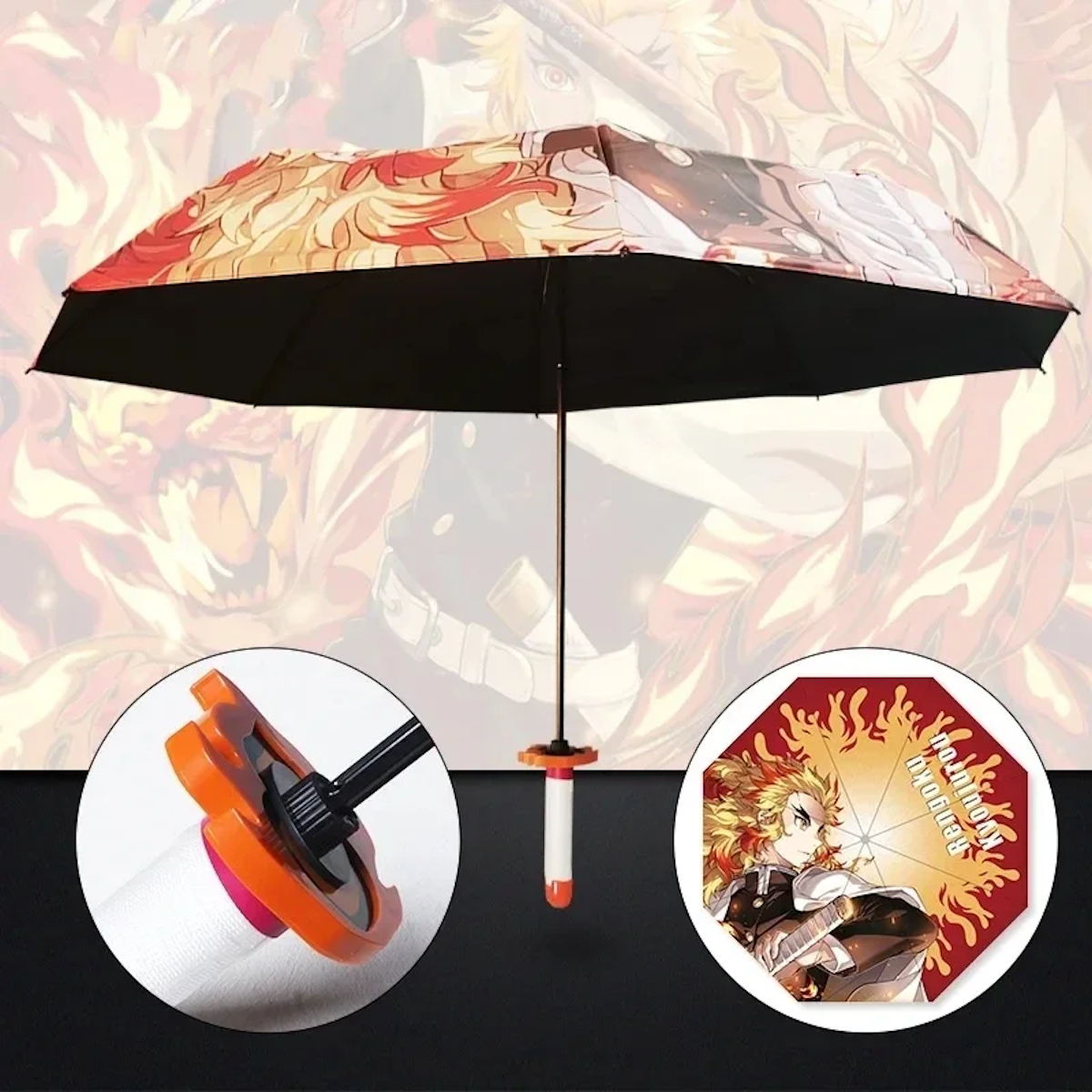 Katana Umbrella for Kids Anime Samurai Umbrella for Children - ChildAngle