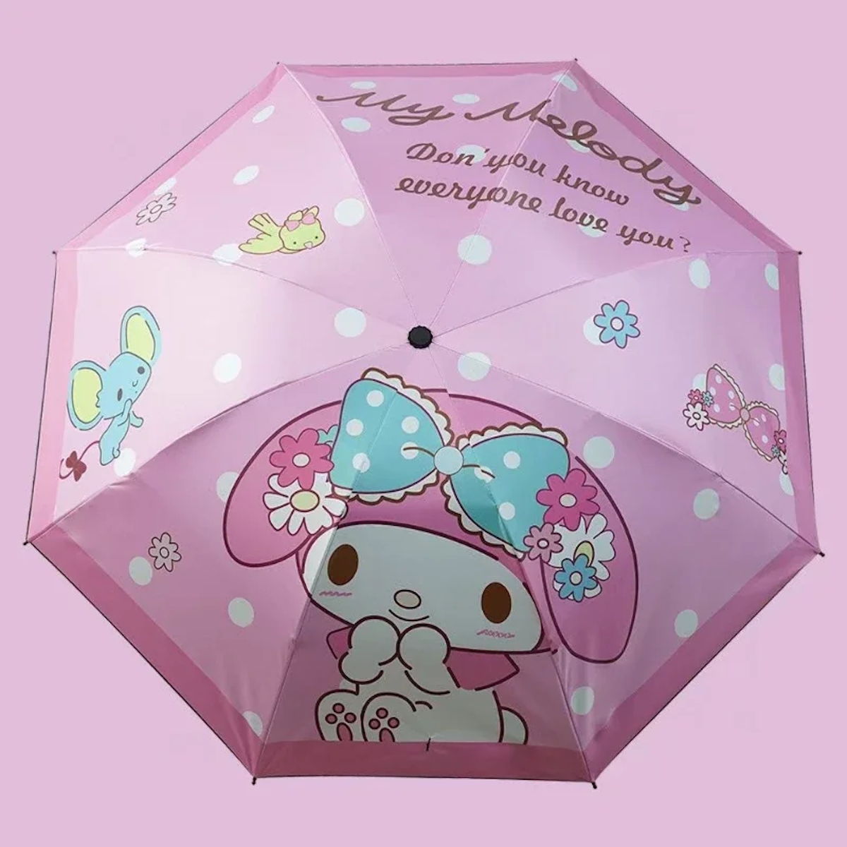 Kids My Melody Umbrella Automatic Folding Umbrella for Children - ChildAngle