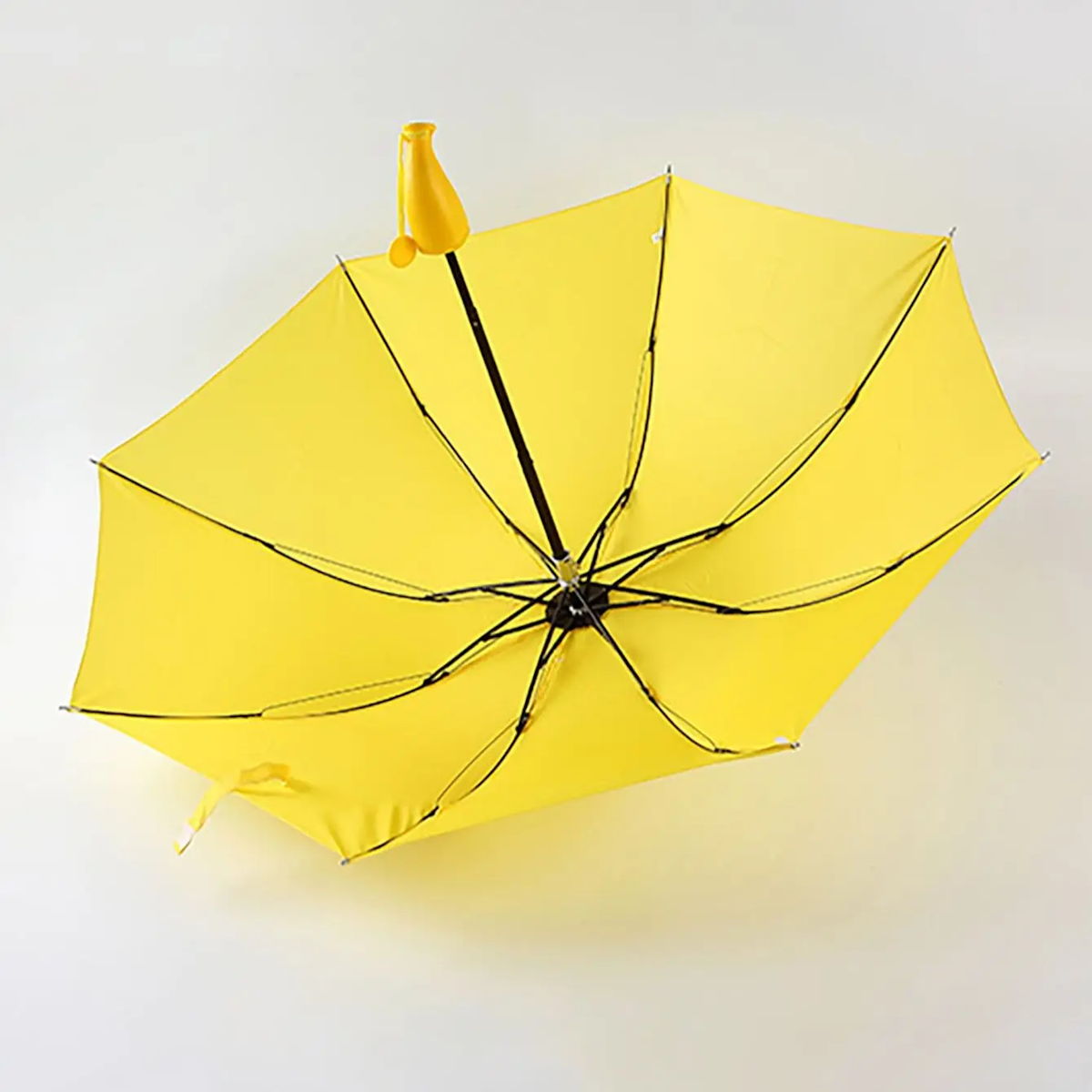 2 Fold Banana Shape Creative Kids Umbrella Children Folding Umbrella - ChildAngle