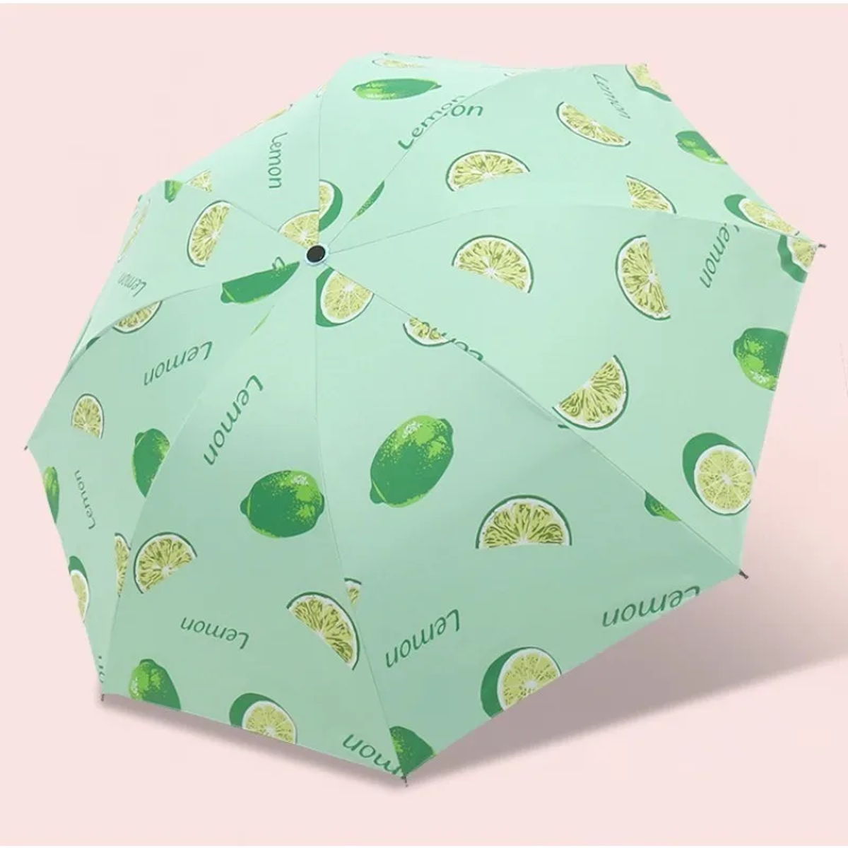 Grapefruit Lemon Lime Fruit Umbrella Kids Umbrella for Children Automatic Folding Umbrella - ChildAngle