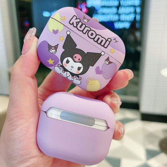Kuromi AirPods Hülle Süße Kopfhörer Schutzhülle