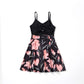 Matching Family Dress Black Floral Maxi Dress for Mommy and Me Matching Outfits - ChildAngle