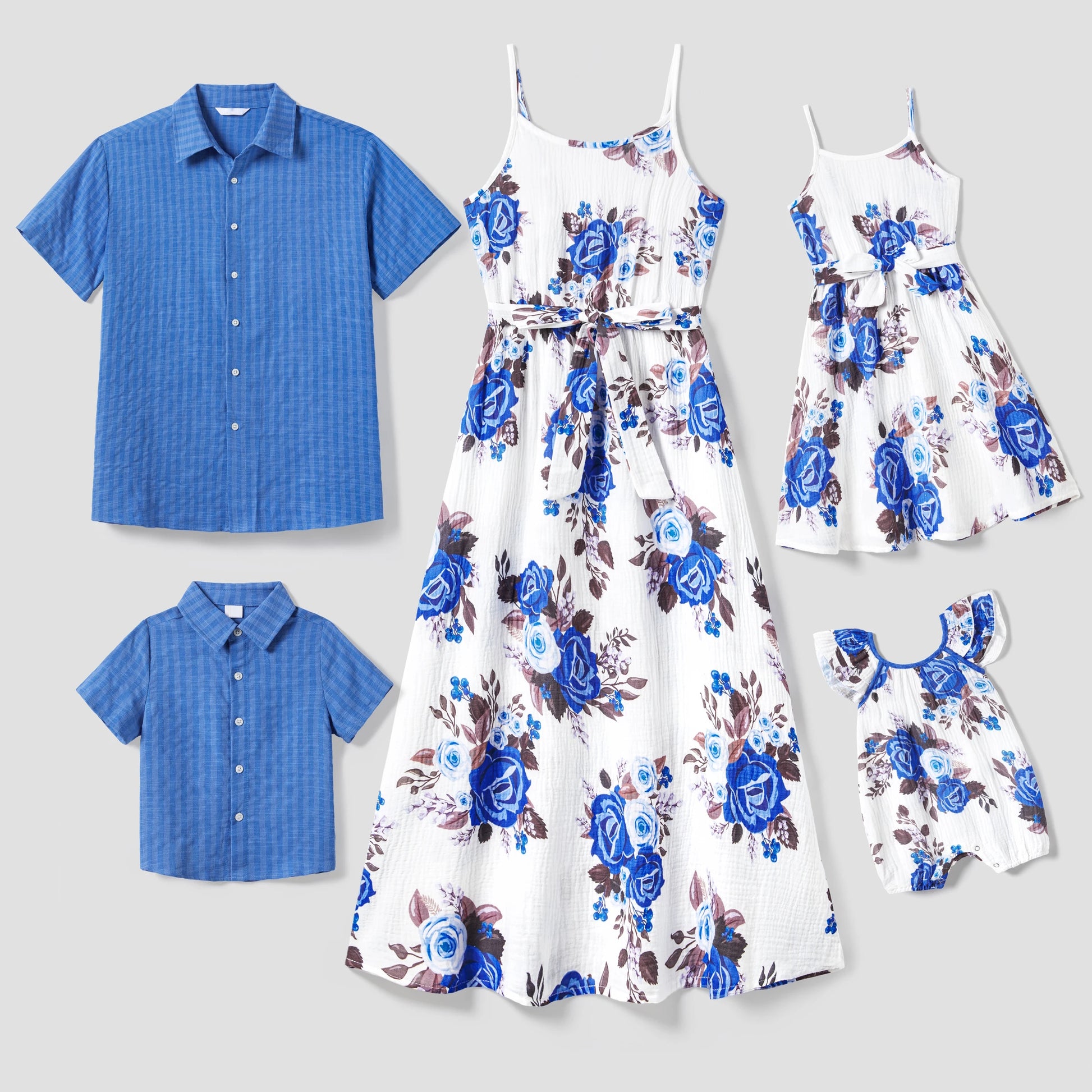 Matching Family Outfit Mommy and Me Easter Dresses Spring Flower -  ChildAngle