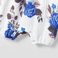 Matching Family Dress Denim Floral Print Easter Dress Plaid Dress - ChildAngle