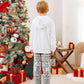 Merry Christmas Hooded Family Christmas Pajamas Reindeer Grey Pajama Pants - ChildAngle