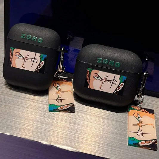 One Piece AirPod Case Cool Anime AirPod Case Luffy Zoro AirPods Case - ChildAngle