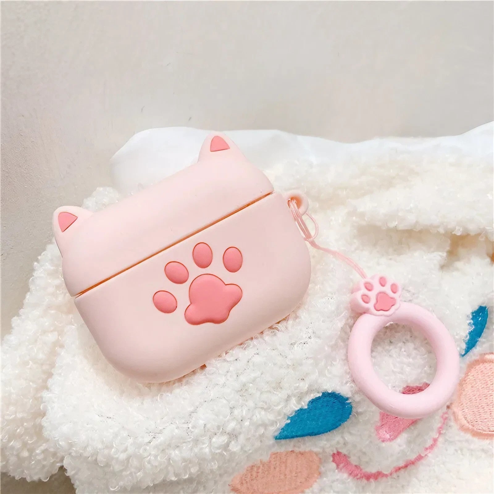 Paw AirPods Case Cute Cartoon Cat Paw For Apple Earphone Case - ChildAngle