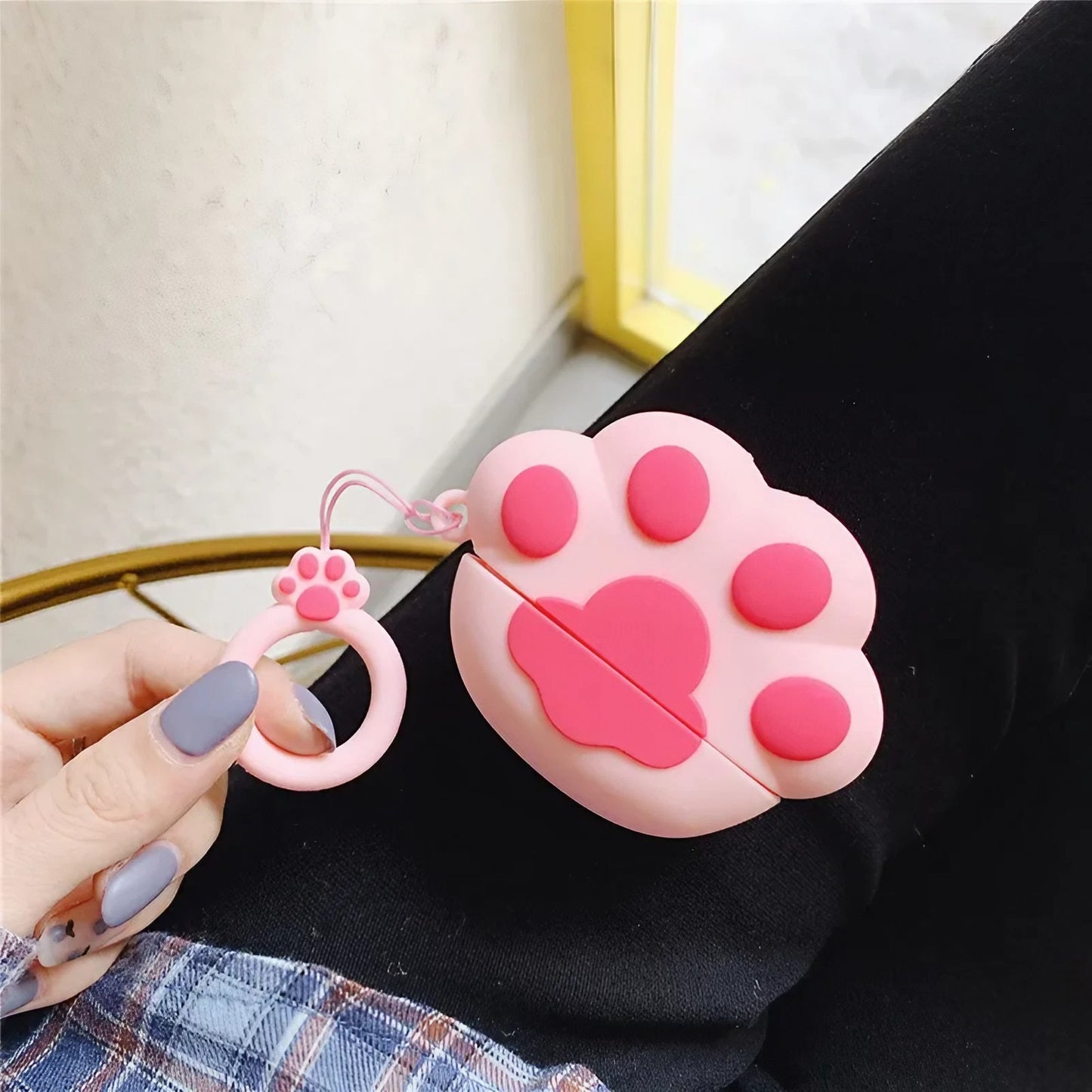 Paw AirPods Case Cute Cartoon Cat Paw For Apple Earphone Case - ChildAngle