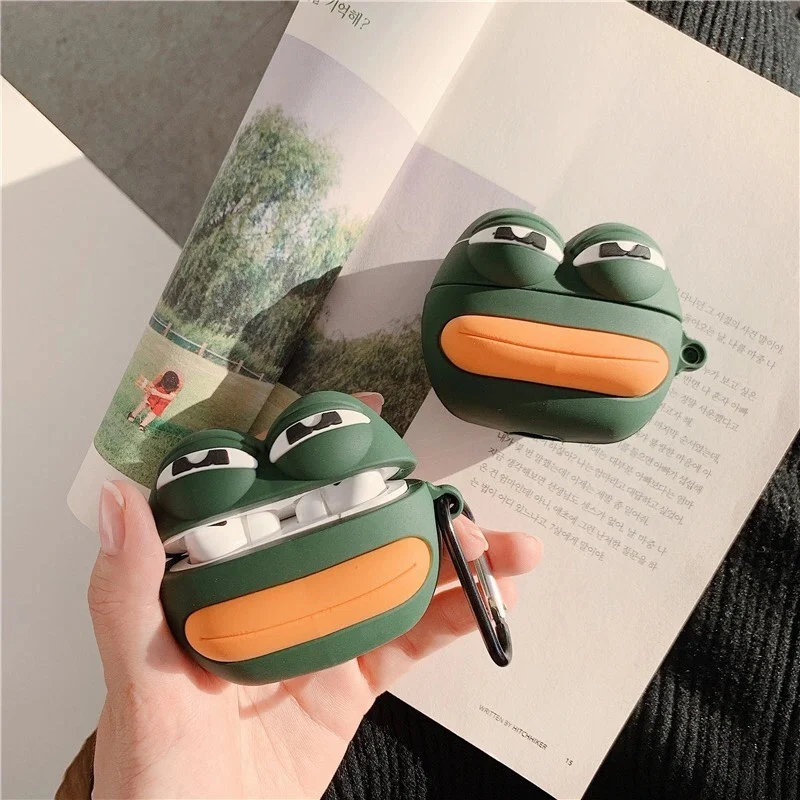 Pepe the Frog Sad Frog AirPod Case