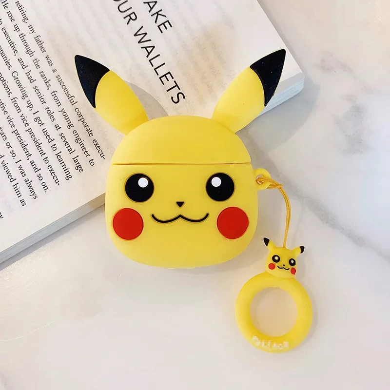 Pikachu AirPods Case Cute Anime Protective Case for AirPods