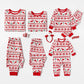 Reindeer Family Matching PJS Christmas Snowflake Print Pajama Sleepwear Xmas Pyjamas - ChildAngle