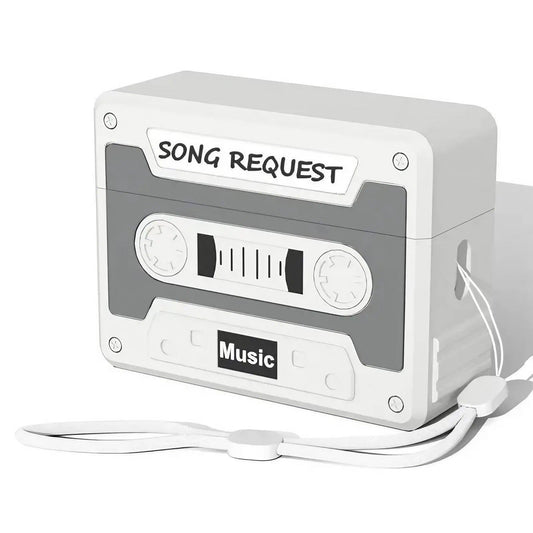 Retro Radio AirPods Cassette Tape Earphone Protective Case - ChildAngle