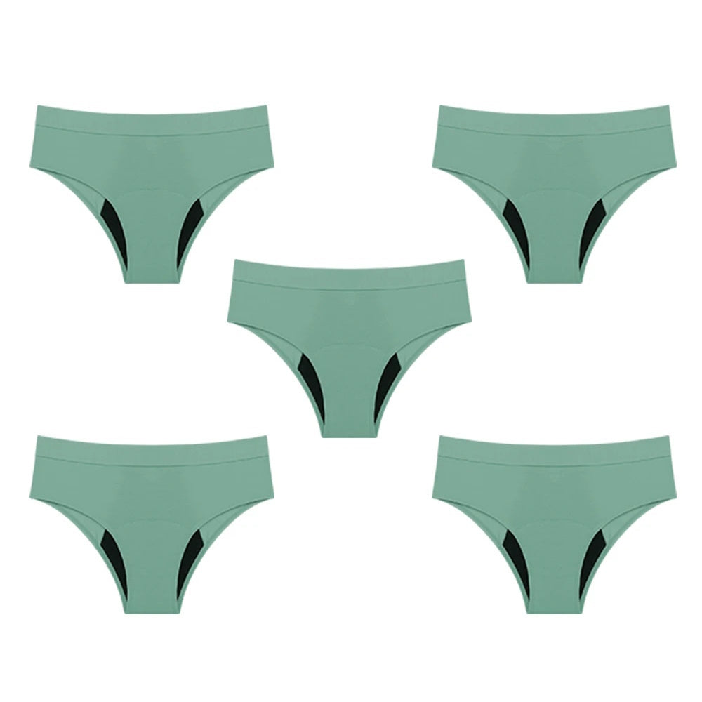 Reusable Washable Incontinence Panties Women Bamboo Discharge Bladder Control Panties 4 Layers Period Panties - ChildAngle