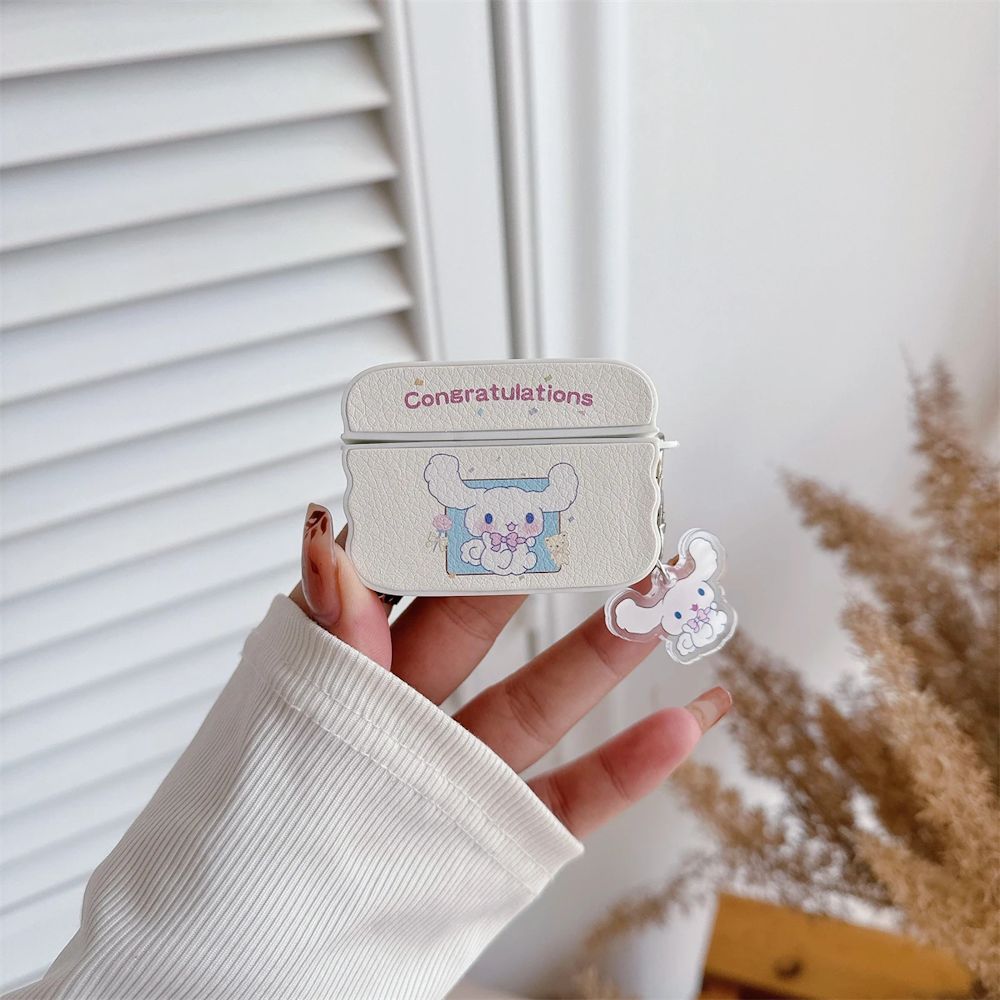 Cute 3D Kawaii AirPod Case Sanrio AirPods Case With pendant