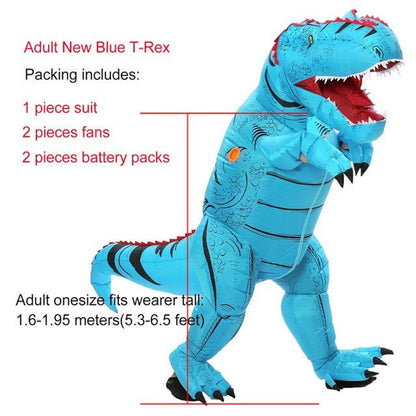 T Rex Costume Kids Inflatable Dinosaur Costume - ChildAngle