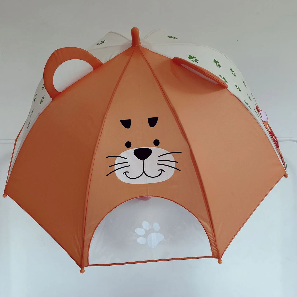 Kids Umbrella Cartoon 3D Animal Children Umbrella for Kids Tiger - ChildAngle