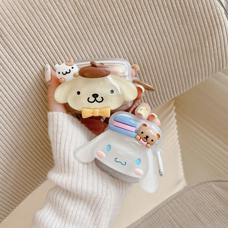 Transparent Sanrio AirPod Case Cute Earphone Case