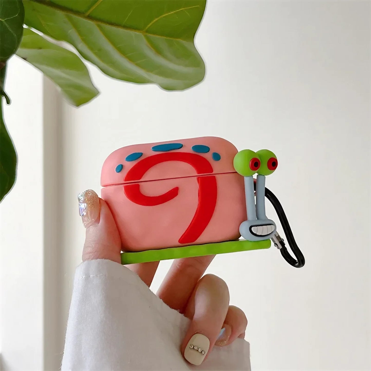 Transponder Snail AirPod Case Silicone Anime One Piece AirPod Case AirPods Pro - ChildAngle