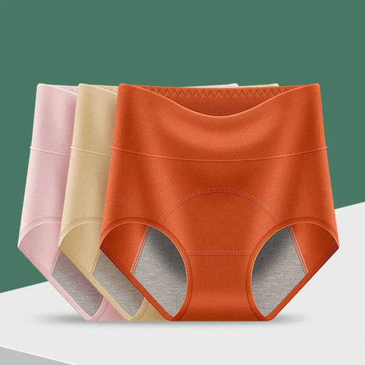 Washable Incontinence Underwear High Waist Period Underwear Menstruation Underpants Postpartum Women - ChildAngle