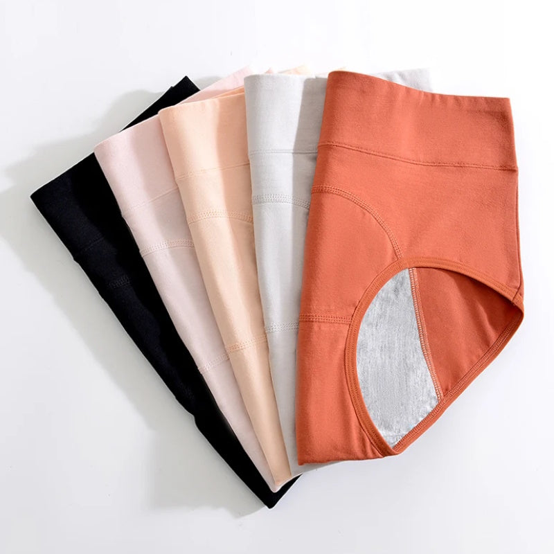 Washable Incontinence Underwear High Waist Period Underwear Menstruation Underpants Postpartum Women - ChildAngle