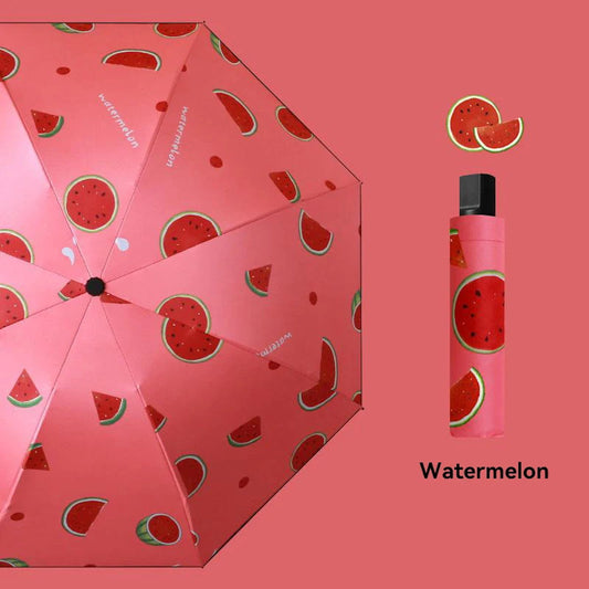 Watermelon Umbrella Kids Umbrell for Children Automatic Folding Umbrella - ChildAngle