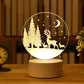 3D Easter Egg Lamp Acrylic LED Night Light Decoration Christmas Easter Rabbit Egg Gift Decor - ChildAngle