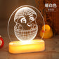 3D Easter Egg Lamp Acrylic LED Night Light Decoration Christmas Easter Rabbit Egg Gift Decor - ChildAngle