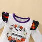 3PCS Newborn Halloween Outfits Long Sleeve Romper with Pants & Hat Hairband - ChildAngle