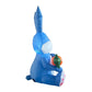 4 Feet Blue Bunny with Carrot Inflatable Easter Bunny Blowup Outdoor Toys with Build-in LEDs Yard Lawn Garden Decorations - ChildAngle