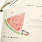 4 Pack Memo Pads Cute Fruit Watermelon Sticky Notes (30 Sheets/Pack) - ChildAngle