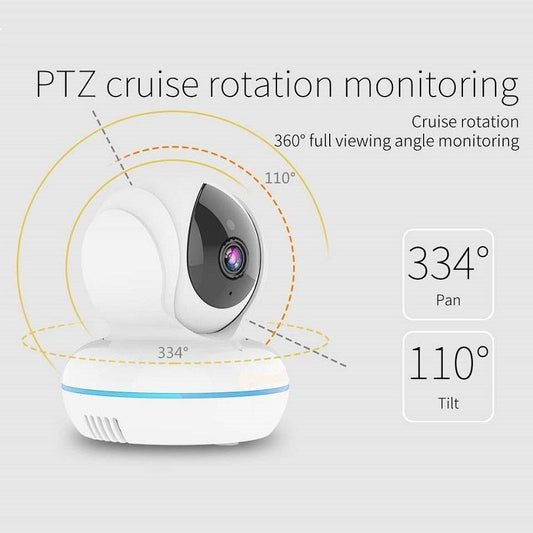 4MP Wifi Baby Monitor IP Camera 2.4G/5Ghz IR Night Vision Motion Detection - ChildAngle