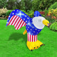 5.2ft/5.9ft/7ft/7.9ft Patriotic Independence Day Inflatable American Eagle Blowup Outdoor Decoration - ChildAngle