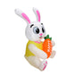 5 Feet White Bunny with Carrot Inflatable Easter Bunny Blowup Outdoor Toys with Build-in LEDs Yard Lawn Garden Decorations - ChildAngle