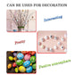 50 PCS Eggs Painting Kit DIY Blank Easter Eggs with Color Pens - ChildAngle