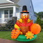 6FT Turkey Yard Inflatable Thanksgiving Outdoor Decoration - ChildAngle