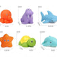 7 PCS Bath Toys for 3 Year Olds Children Water Toys Soft Rubber Shark Sea Animals - ChildAngle