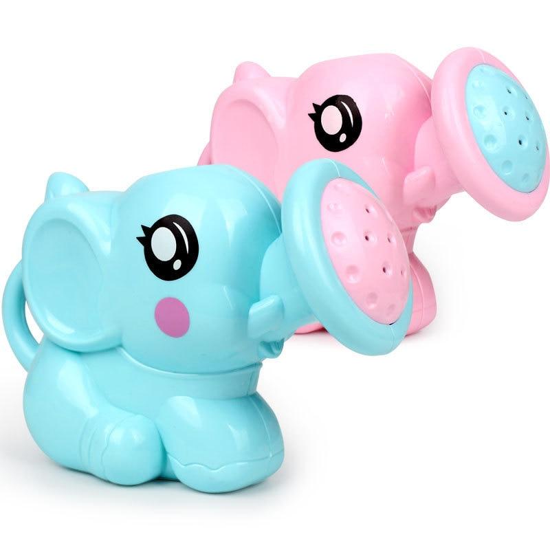 Animal Bath Toys Elephant Watering Pot Bath Toys Blue/Pink - ChildAngle