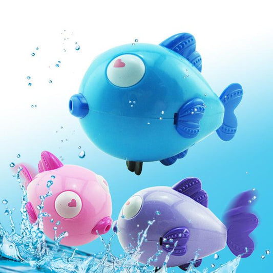 Animal Bath Toys - Fish Shark Wind Up Water Toys - ChildAngle