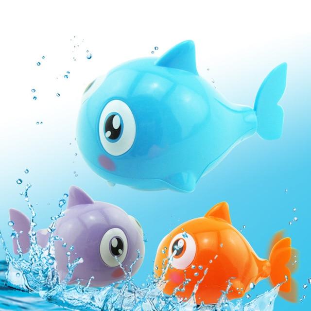 Animal Bath Toys - Fish Shark Wind Up Water Toys - ChildAngle