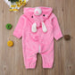 Baby Bunny Costume Newborn Bunny Outfit Infant Animal One Piece Jumpsuit - ChildAngle
