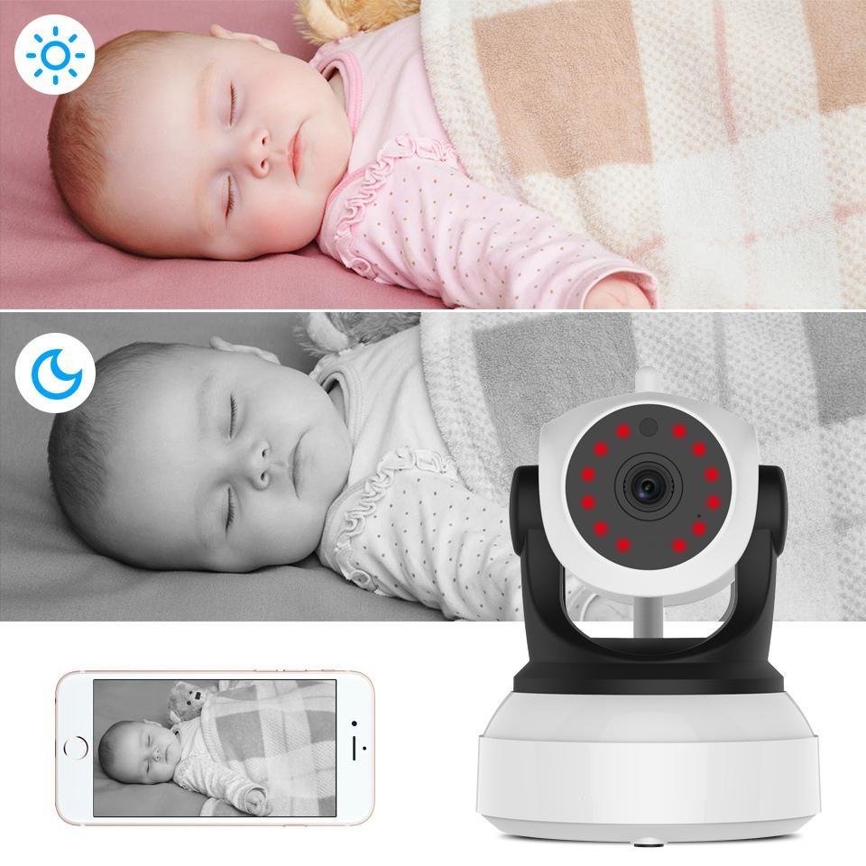 Baby Monitor 720P Wifi Security IP Camera IR Night Vision Audio Recording - ChildAngle